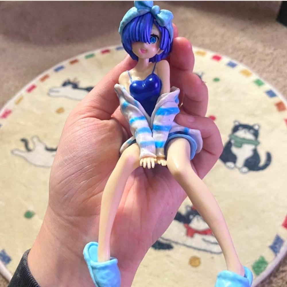re:zero rem sitting spa day figure